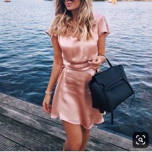 Coral H&M dress
